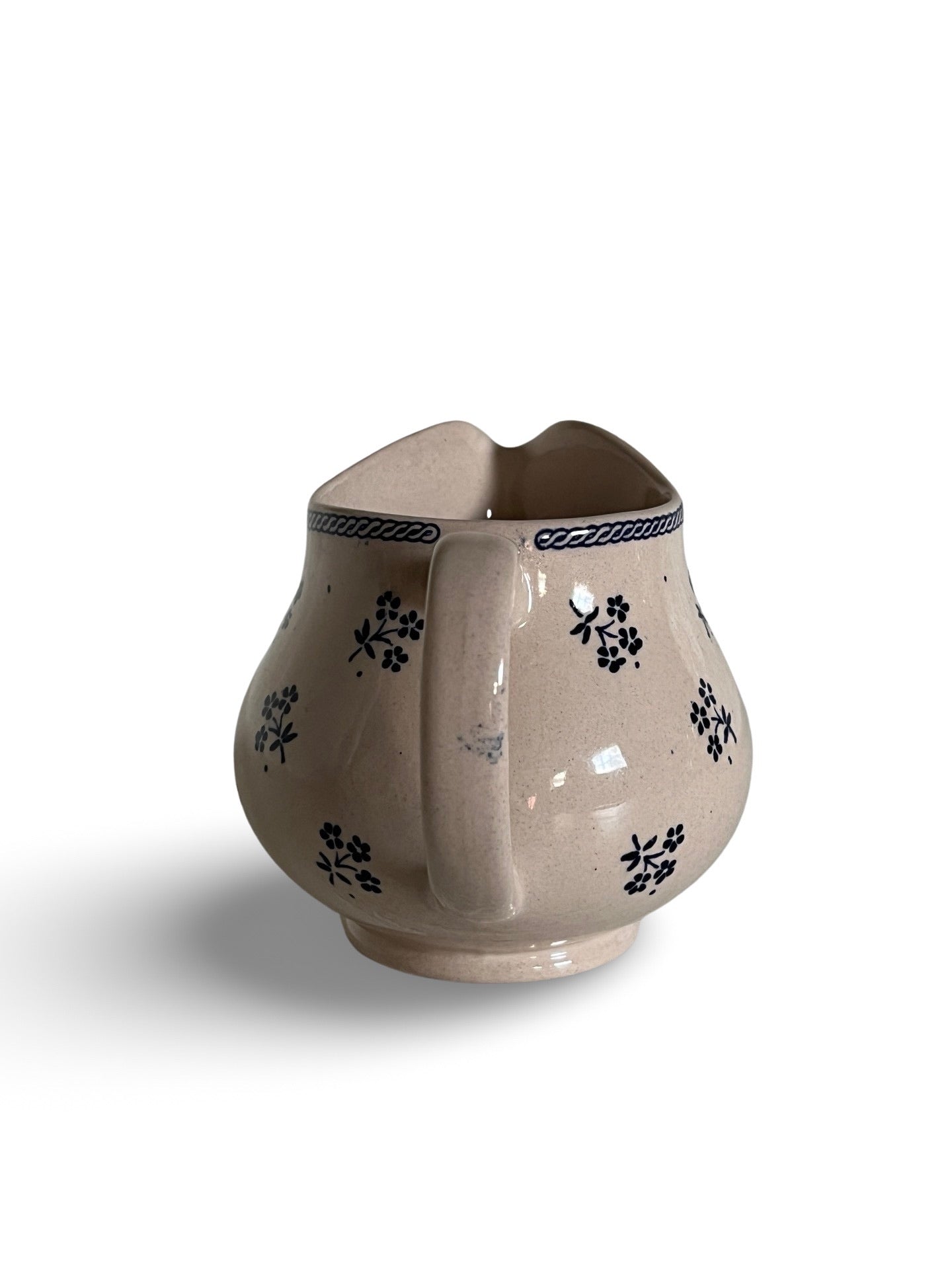 Vintage Petite Floral Creamer