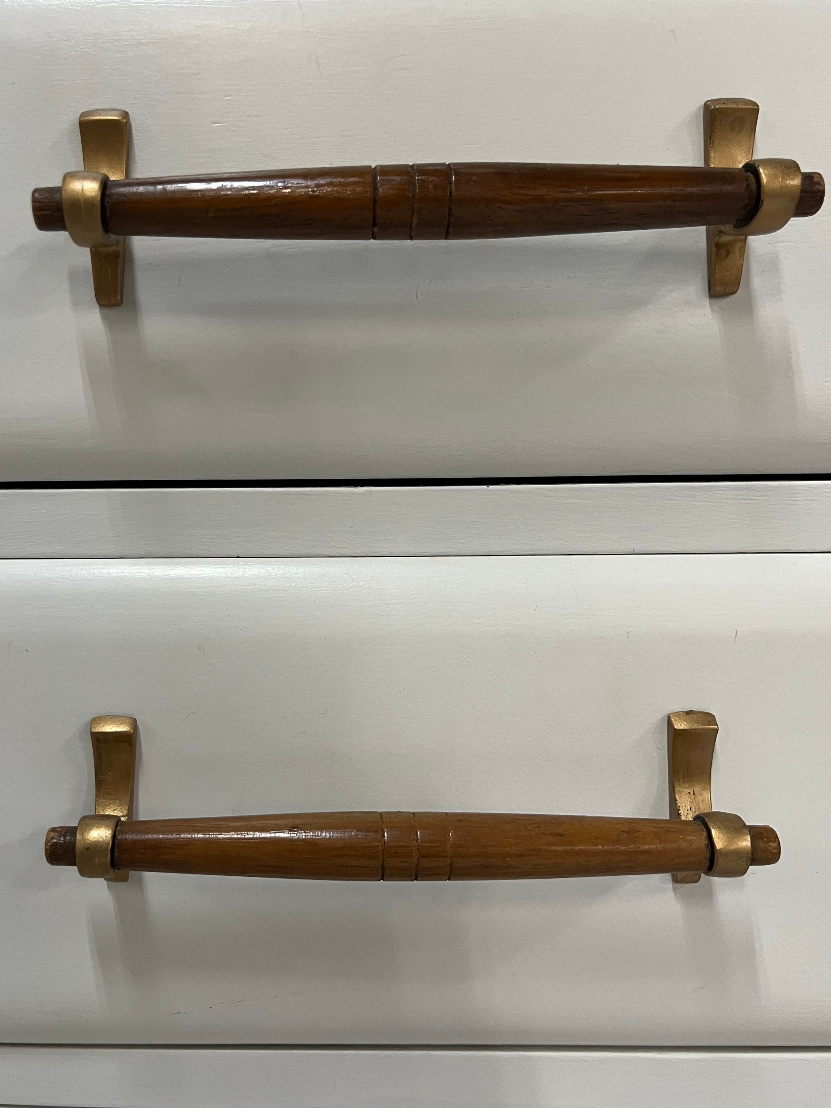 Vintage Midcentury Modern Double Dresser