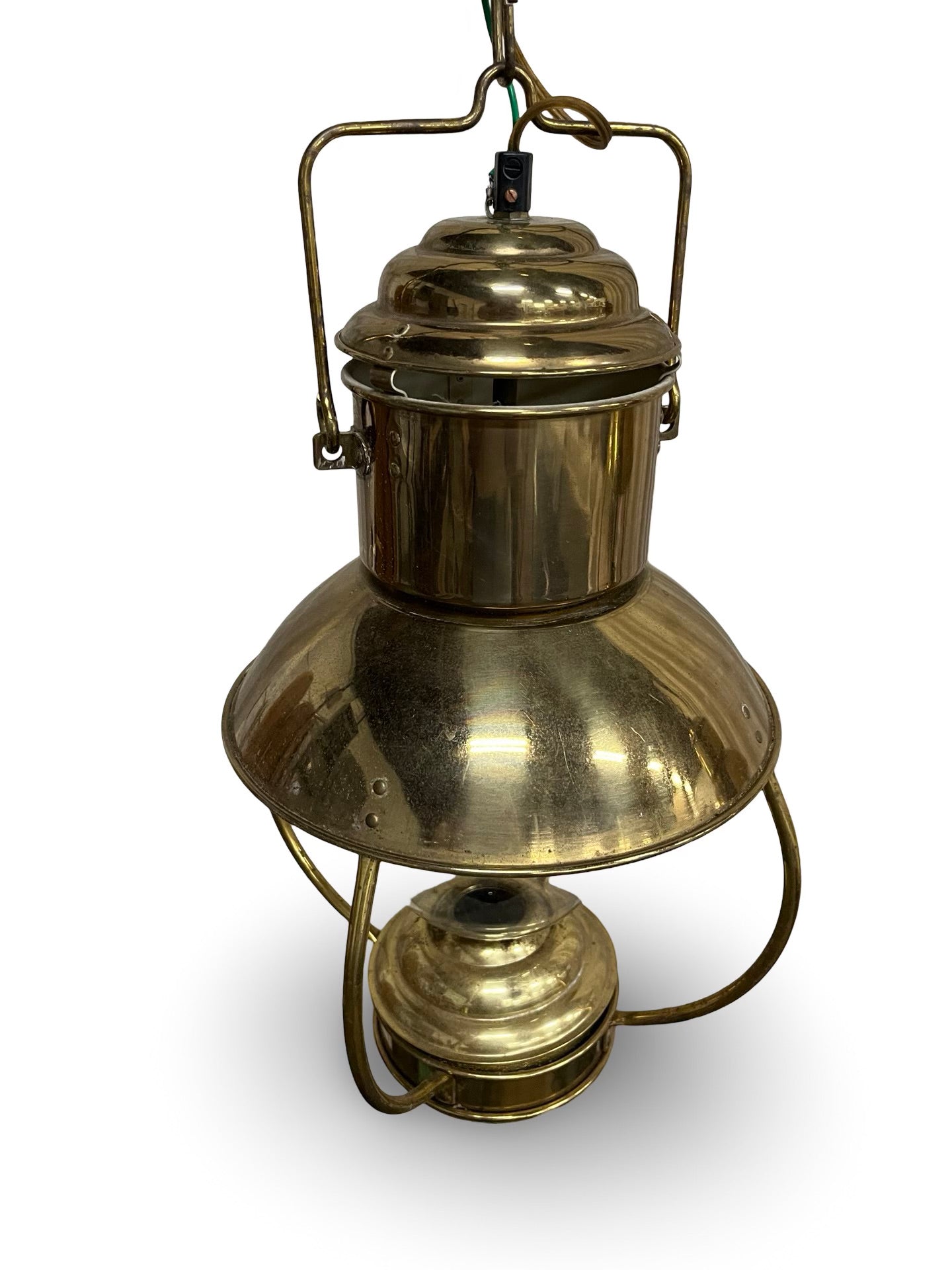 Brass D. R. Trawler Lamp/Lantern