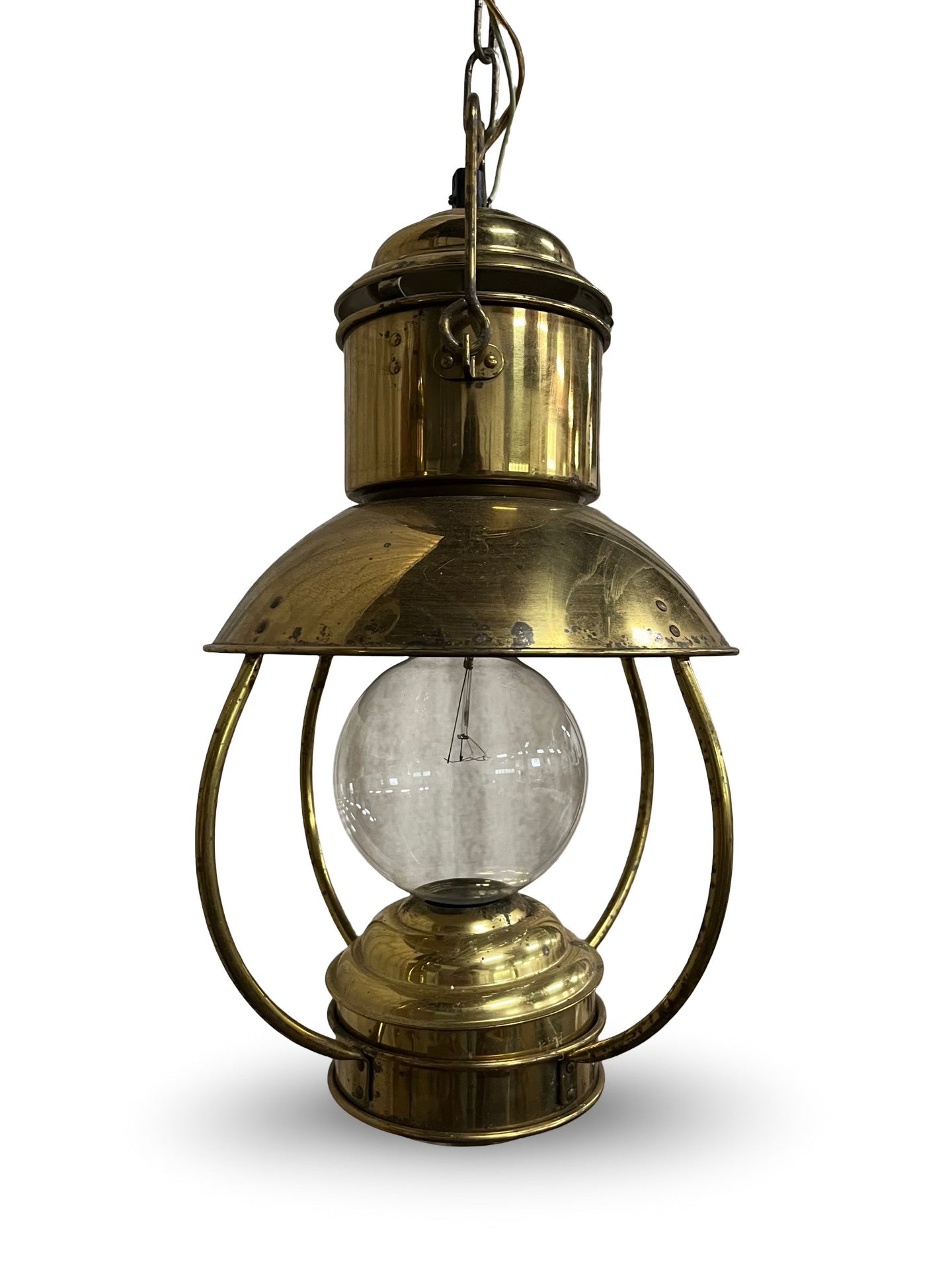 Brass D. R. Trawler Lamp/Lantern