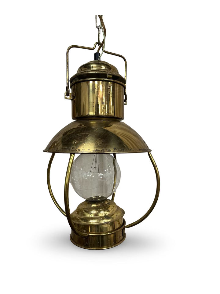 Brass D. R. Trawler Lamp/Lantern