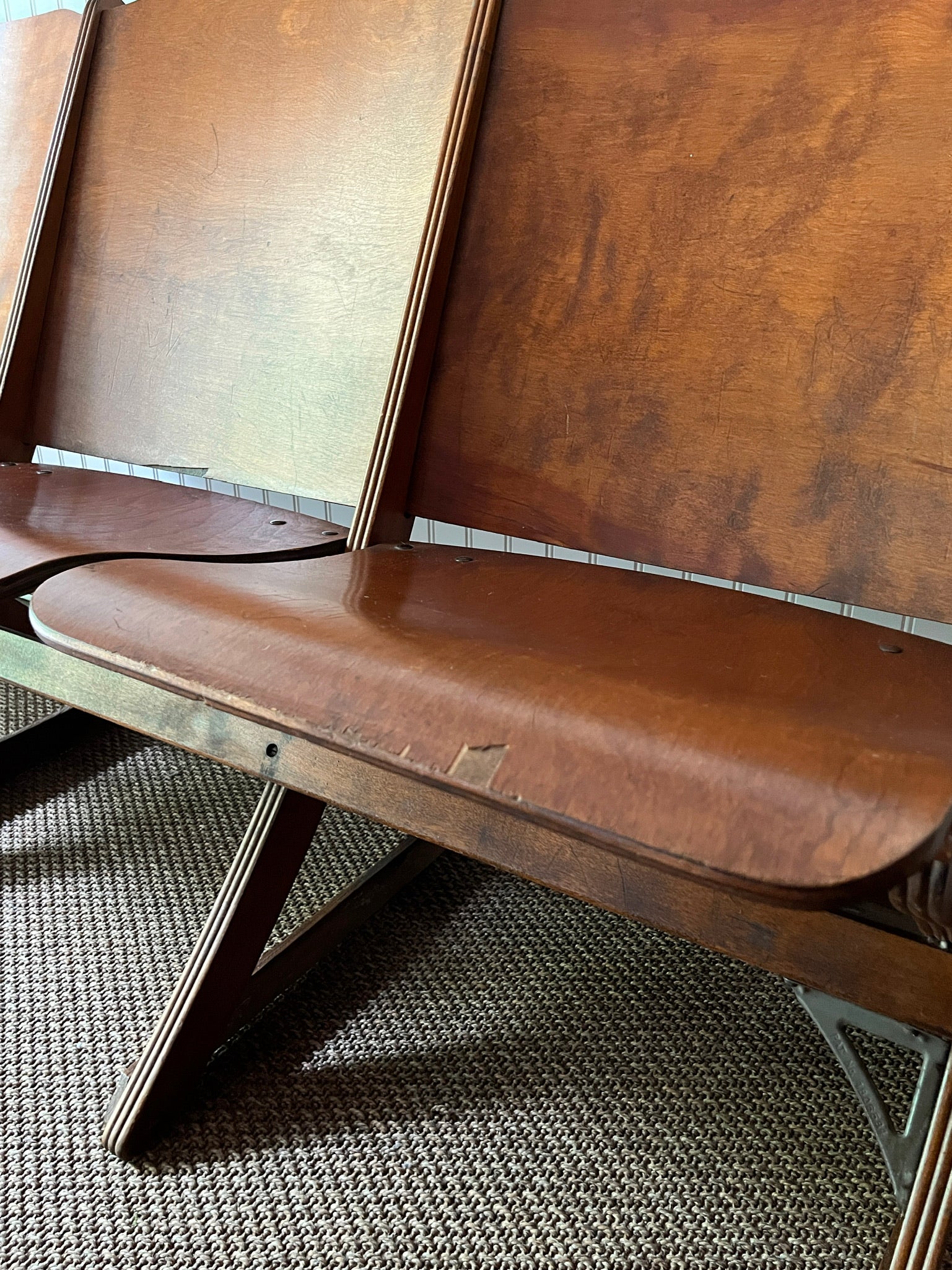 Vintage 1920's Theater Seats