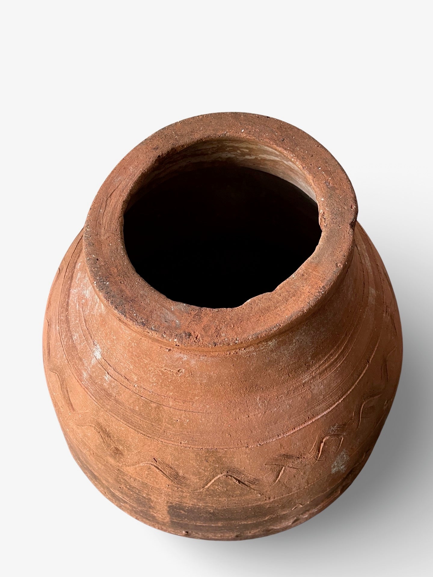 Large Terracotta Olive Jar