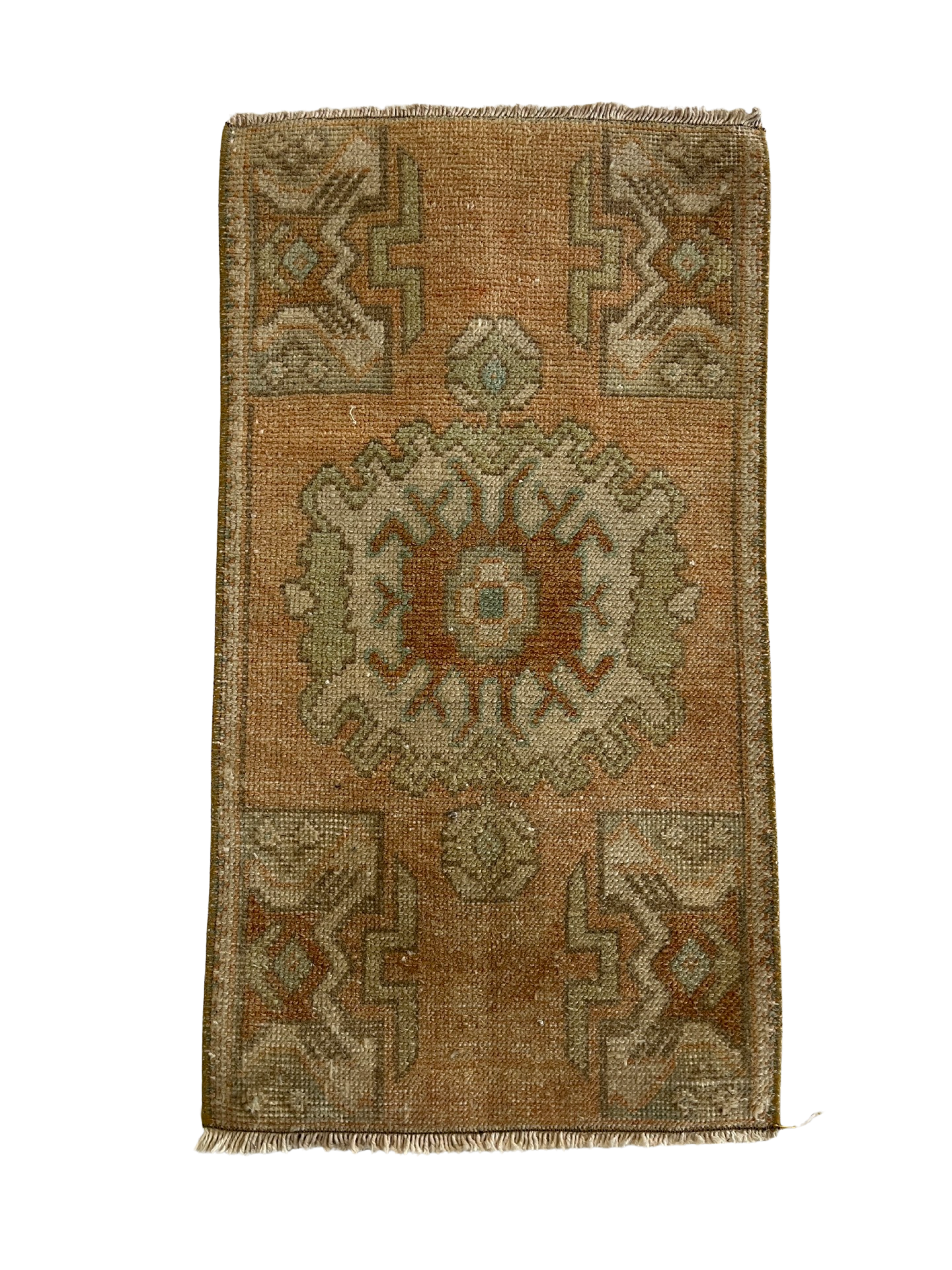 Vintage Turkish Throw Rug