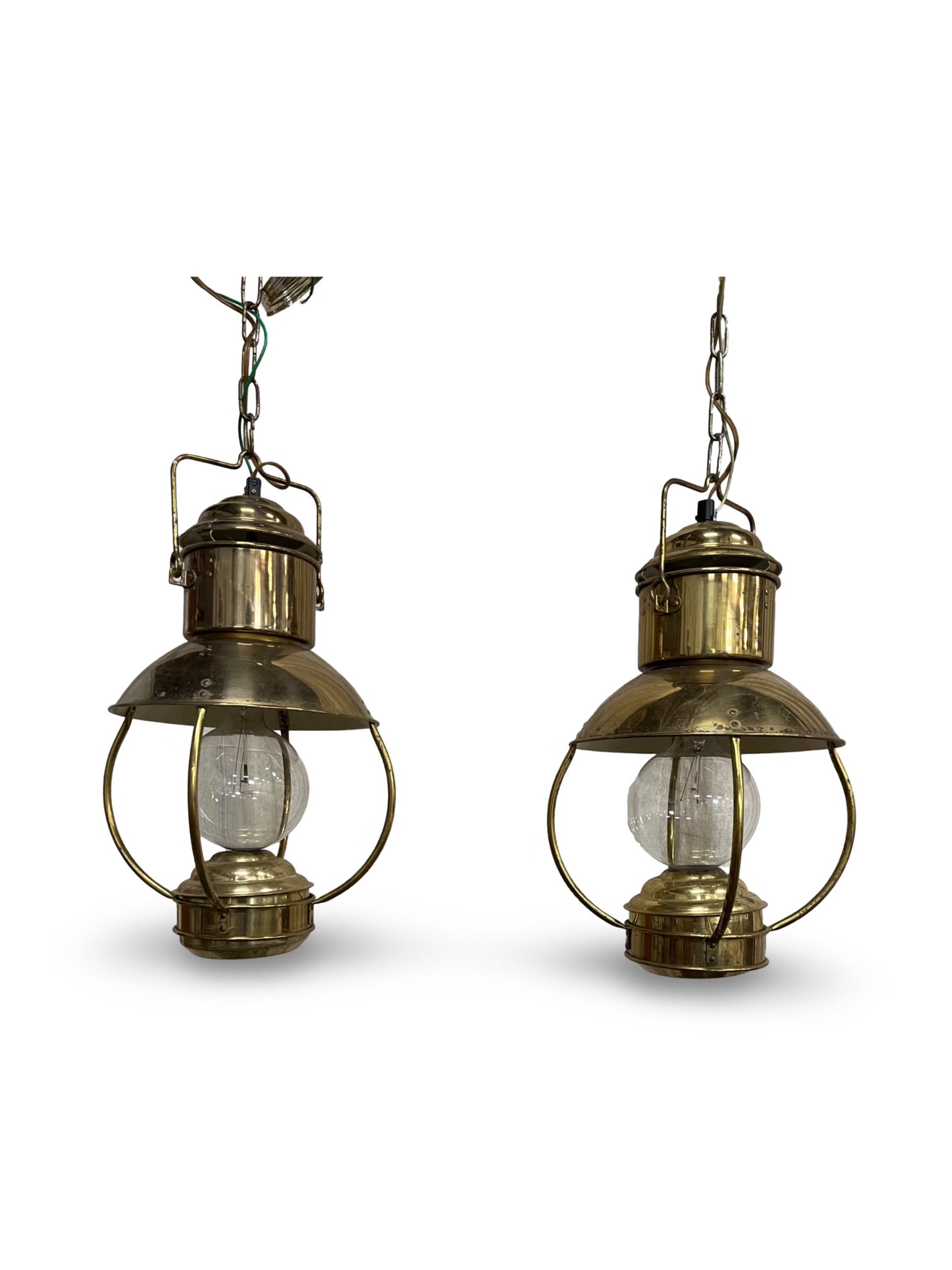 Brass D. R. Trawler Lamp/Lantern