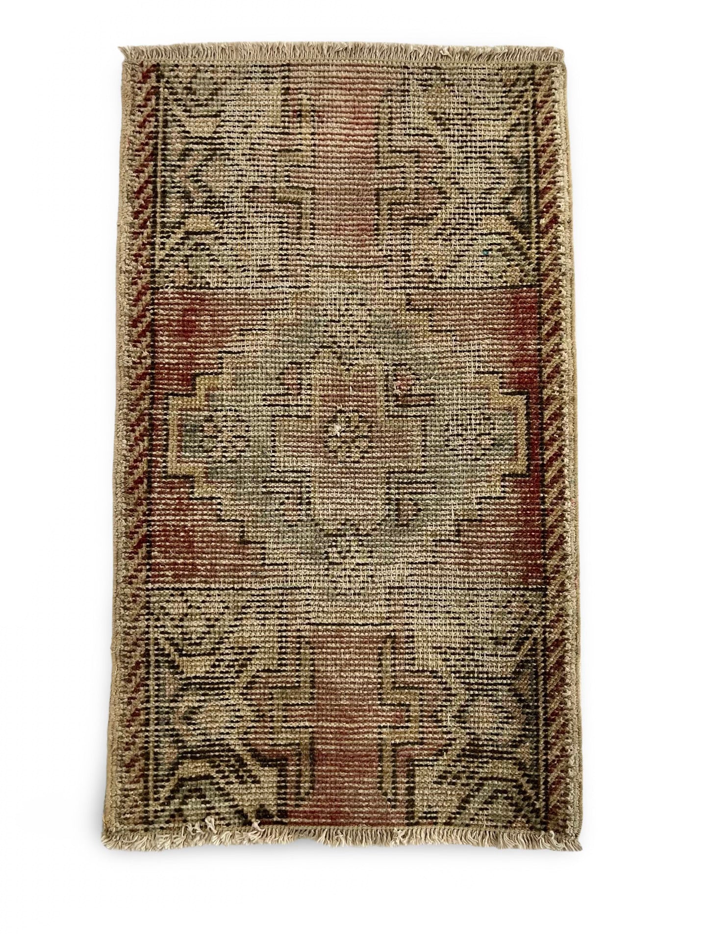 Vintage Turkish Throw Rug