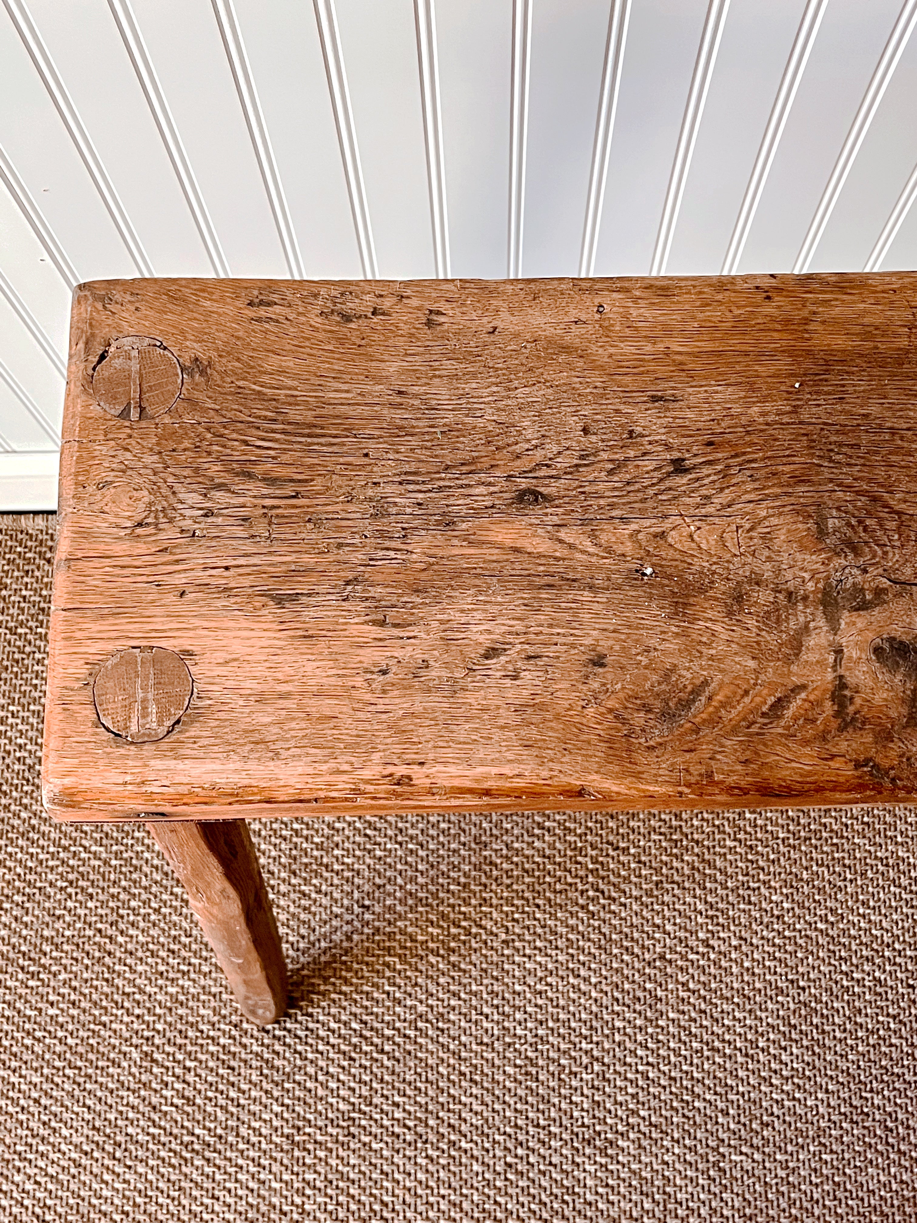 Antique Primitive Saw Horse Table