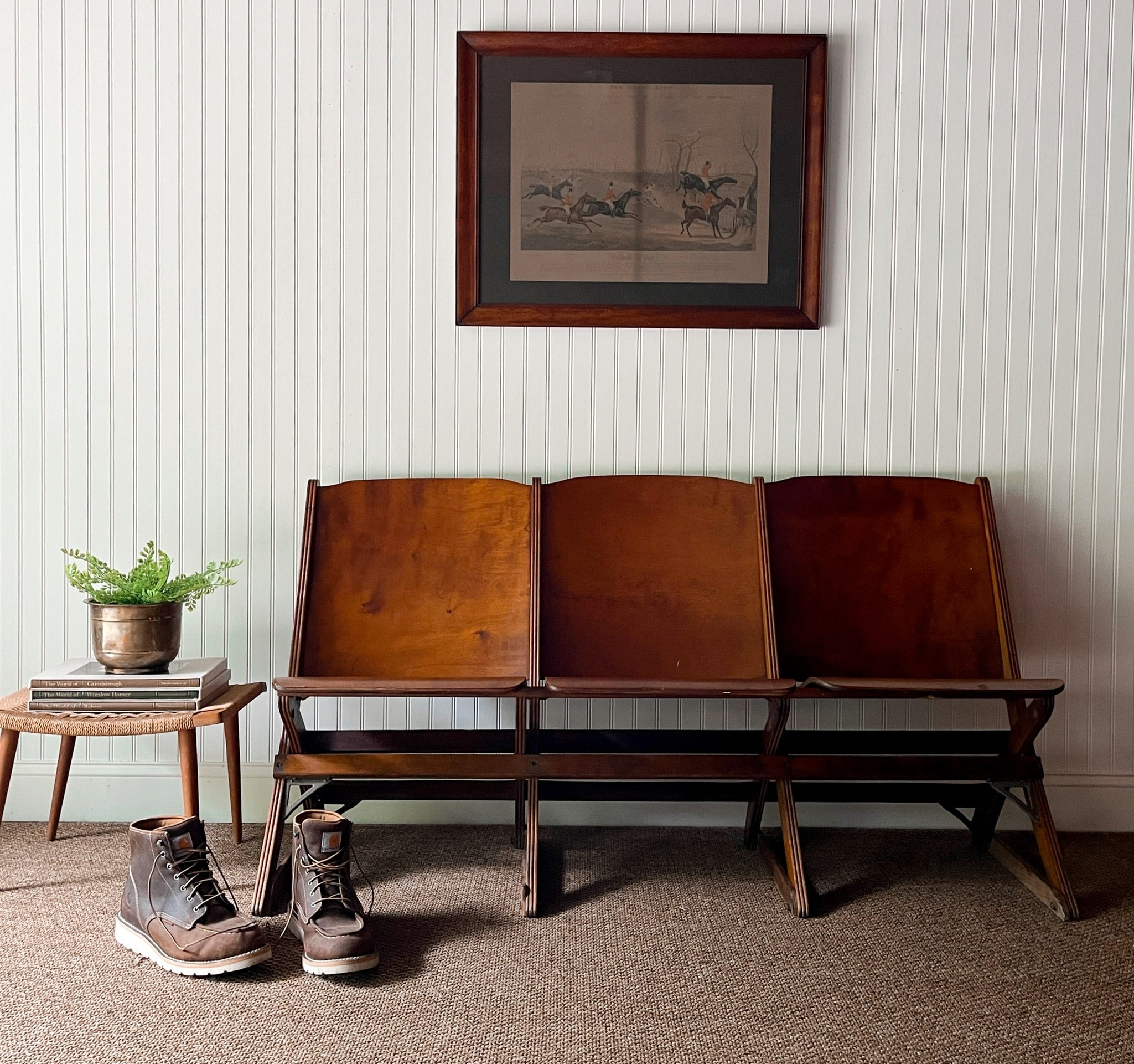 Vintage 1920's Theater Seats